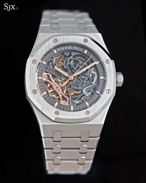 audemars piguet open worked|Audemars Piguet royal oak open worked skeleton.